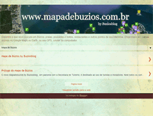 Tablet Screenshot of mapadebuzios.com.br